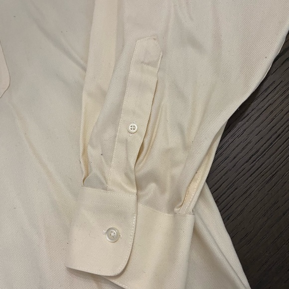 Big & Tall Shirt by PRONTO UOMO / Size: 20 - 36/37 TALL 100% Cotton / NON IRON - Picture 3 of 5